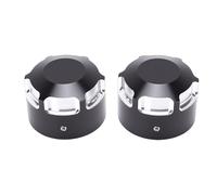 Xiuganpo Cappucci Copridadi Dell'asse Posteriore, Lega di Alluminio Resistente, Design Antiruggine per Modelli Spyder 2008 e Successivi, Set da 2 Pezzi