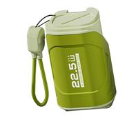 Xiuganpo Caricabatterie Portatile Leggero da 10000 MAh con Ricarica Simultanea di Dispositivi, Ottimo Compagno di Viaggio per Tutte le Tue Esigenze (Verde oliva)