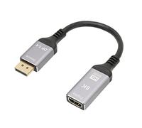 Xiuganpo Cavo Interfaccia Multimediale DisplayPort 1.4 a HD - Supporto 8K 48 Gbps Cavo Adattatore AV HDR 3D per Laptop PC TV Proiettore - Ideale per Videogiochi e Film Facile Connessione Plug and Play