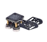 Xiuganpo Chiave Codice Morse a Doppia Paletta, Trainer Automatico CW con Base Magnetica 4 ND e Jack da 3,5 Mm, per Smartphone PC HAM Radio