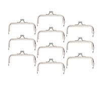 Xiuganpo Class per Bacio con Telaio della Borsa, Hardware con Telaio della Borsa, Fattura Squisita con Cornice in Metallo Quadrato per Borse per la Cena