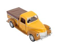 Xiuganpo Classica di Vecchi Camion, 1:32 Lega -pickup - truck Model 1:32 Realistic per la Collezione Collezione per i Collezionisti per Bambini (YELLOW)