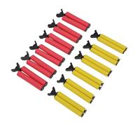 Xiuganpo Clip per Isolamento Termico, Design Antiscivolo, Clip per Isolamento Permanente Resistenti Al Calore, Design Antiscivolo, per Capelli in Spugna con Set 12 Pezzi per Bigodini, Permanenti,