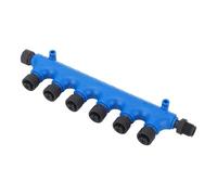 Xiuganpo Connettore NMEA 2000 T, T Multiporta Resistente All'acqua IP67 a 6 Porte e 5 Pin, con Struttura in ABS e Lega di Rame, Cavo 22 AWG, per Reti Lowrance Simrad B Navico