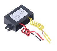 Xiuganpo Convertitore di Potenza Compatto CC A CA 1 A con Protezione Cortocircuito per Automobili, Telecomunicazioni per Apparecchiature Elettriche (DC12V-AC12V)