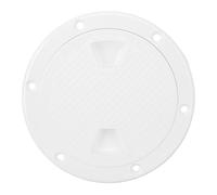 Xiuganpo Copertura per Boccaporto per Barche, Piastra di Coperta dal Design Staccabile di Sicurezza Antiscivolo, Copertura per Portello di Ispezione Yacht con Kit da 7 Pezzi per Barche e Yacht Marini