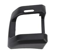 Xiuganpo Copri Cintura di Sicurezza Decorativo Realizzato in ABS Nero con Una vestibilità Elegante per Proteggere L'interno Dell'auto, Adatto alla Maggior Parte dei Veicoli (A Sinistra: