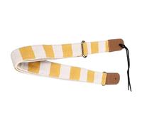 Xiuganpo Cotton Plaid Ukulele Strap, Regolabile in Lunghezza, per Ukulele | Tracolla regolabile per ukulele, materiale in cotone e pelle con perno di coda, per ukulele tenore da soprano