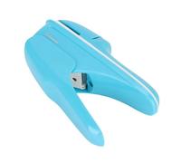 Xiuganpo Cucitrice Senza Punti ABS Cucitrice Senza Punti Carta per Libri Salva-lavoro per la Scuola Home Office Strumento di Rilegatura Manuale Sicuro Ed Ecologico (BLUE)