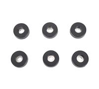 Xiuganpo Cuscinetti Isolanti per Altoparlanti, 32 Pezzi 30x10mm Cuscinetti Isolanti per Subwoofer Antiscivolo per Assorbimento degli Urti, Piedini per Giradischi con Viti per Altoparlanti Subwoofer