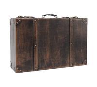 Xiuganpo Decorazione di Bagagli retrò, Robusta Parte Multi -usi di Avviamento -custodia per Decorazioni Elegante per brevità per brevità (BROWN)