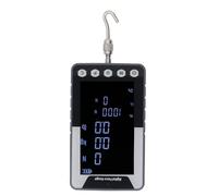 Xiuganpo Dinamometro Digitale 1000N, Dinamometro Misuratore Push-pull con Ampio Display a Colori, unità N LB Kg, 3 modalità, Sincronizzazione Dati, per Prove di Compressione e (Spina europea)