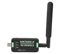 Xiuganpo DONGLE SIM7600G H 4G, Adattatore USB LTE di Livello Industriale con Antenna Flessibile per Supporto Multibanda, 150 Mbps DL 50 Mbps UL, Compatibile con PC IoT Industriale
