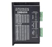 Xiuganpo Driver del Motore Passo-passo DC24 a 110 V O AC18T O 80V, 2,4 a 7,2A, Risoluzioni a Gradini 2-200Micro per il Motore Passo-passo NEMA 17 e 23, Posizionamento Accurato con