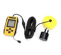 Xiuganpo Ecoscandaglio Portatile per Pesci Display LCD Sensore Sonar Rilevamento Sensibile della profondità dei Pesci Posizione Erbacce Rocce Scena applicabile: Lago Fiume Pesca Marittima