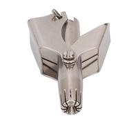 Xiuganpo Epilatore Manuale per Naso, Tagliapeli per Naso Compatto e Staccabile in Acciaio Inossidabile, Comodo Girevole a 360 Gradi con Custodia per Pennelli per la Casa per Uomo