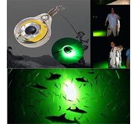 Xiuganpo Esche da Pesca a LED Che Si Illuminano al Buio, Corpo in Plastica da 13 Mm, Set di Esche per Pesca Subacquea Notturna per Spigola, Trota, Crappie, Panfish, Attrattore di Pesci Fluorescente