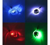 Xiuganpo Esche da Pesca a LED Che Si Illuminano al Buio, Corpo in Plastica da 13 Mm, Set di Esche per Pesca Subacquea Notturna per Spigola, Trota, Crappie, Panfish, Attrattore di Pesci Fluorescente