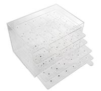 Xiuganpo Espositore per Nail Art Rack Ad Adsorbimento Magnetico Ad Alta Definizione per Manicure, Formato Carta Colori 8,7x5,5x6,9 Pollici per Salone di Bellezza