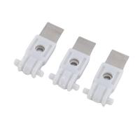 Xiuganpo Fogli di Taglio del Filamento, Foglie Inossidabile per le Foglie di Acciaio della Testa della Testa di Sostituzione Rapida 9pcs con Scatola per Stampanti 3D