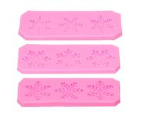 Xiuganpo Forme di Cioccolato a Fiocchi di, Nessun Design Viscoso Forme di Fiocco di Flessibile per il Cioccolato per Decorazione per Torte per Fai -da -te