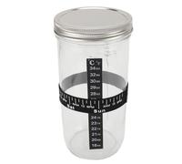 Xiuganpo Forniture di Produzione del Pane a Pasta Fermentata, Start -up Jug Kit Versatile Versabile Vetro 1000 Ml di Facile Utilizzo per la Pasticceria Fai -da te