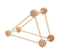 Xiuganpo Fortress Building Kit, Set di Costruzione con Bastoncini e | Costruttore educativo STEM, giocattolo da costruzione fai-da-te, aste di collegamento a vite, per giochi all\'aperto al