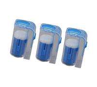 Xiuganpo Gabbia per Marcare le Api Regine, Strumento di Marcatura in Plastica Resistente per Etichettare le Api Regine, Perfetto per gli Apicoltori, Set da 3 Pezzi (BLUE)