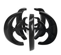 Xiuganpo Generatore Eolico Efficiente da 1200 W a Lanterna a Doppio Strato per Barche e Cabine, Acciaio Legato + Componenti in Plastica (24V)