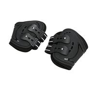 Xiuganpo Ghette per Resistenti agli Urti, Protezioni Leggere e Antiscivolo per Le Gambe del Cavallo per L'allenamento, Nere, Confezione da 2 (M(66x45x17 cm/26x17,72x6,69 Pollici))