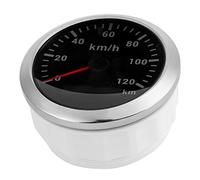 Xiuganpo GPS GACE, Specchio in Vetro Temperato 85 Mm Yacht GPS per la Macchina Ingegneristica Motociclistica (quadrante nero)