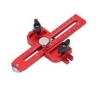 Xiuganpo Guida per da Tavolo Sottile di Precisione con Doppia Scala e Design a Rullo per Tagli Ripetitivi di Strisce Strette, Adatta per Scanalature a T da 3/4x3/8 e 3/8x1/4 Pollici, Guida per la