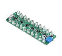 Xiuganpo Il Misuratore VU a LED Visualizza la Luce della Melodia con Protezione dalla polarità Inversa per Testare Il Livello Sonoro