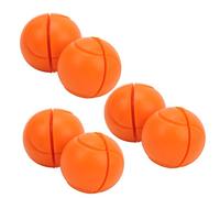 Xiuganpo Il Set di Ammortizzatori per Racchette da Tennis a Forma di Pallina da Tennis Migliora Il Comfort del Tiro per i Giocatori di, 6 Pezzi (Orange)