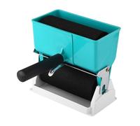 Xiuganpo Incollatrice Manuale, Applicatore di Colla, Manico in Plastica Antiscivolo in Plastica + Metallo per Fabbrica di Mobili, Fabbrica di Pelletteria (6 pollici con interruttore per controllare