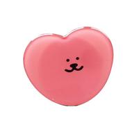 Xiuganpo Innovativo Supporto per Anello da Dito per Cellulare Supporto Pratico per Guardare la Cucina e il Letto A Mani Libere Rosa E2 Orso Viola E3 Terra E4 A Forma di Cuore E5 (Amore E5)