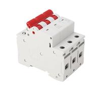 Xiuganpo Interruttore Automatico Miniatura 3P 6KA, Protezione da (63A) | Interruttore automatico elettrico, 400 V 50/60 Hz, curva di intervento B/C/D, per uso industriale commerciale residenziale