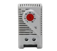 Xiuganpo Interruttore di Controllo della Temperatura, Plastica + Componente Elettronico 250 VAC, 10 (2) A / 110 VAC, 15 (2) Un Controllore di Temperatura DC 30W per la Ventola del Filtro di Mercato