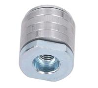 Xiuganpo Kit Adattatore per Smerigliatrice Angolare Design Filettato Testa di Conversione Scanalatura Facile Usare Lega di Alluminio per Piastrelle Parete (M10)