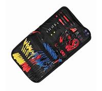 Xiuganpo Kit Completo di Assistenza Cablaggio per Test di Circuiti Automobilistici per il Controllo dei Guasti Dell'auto con 2 Set di Luci a LED, Materiale ABS + PVC