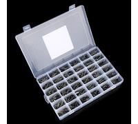 Xiuganpo Kit Condensatori Elettrolitici Assortiti da 1000 Pezzi con 36 Valori per Progetti Elettronici Gamma 10 V ~ 50 V