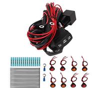 Xiuganpo Kit Interruttore a Bilanciere per Indicatori di Direzione UTV Adatto per, Kit di Illuminazione Legale Stradale ATV, Installazione Semplice per gli Appassionati di Sicurezza Stradale