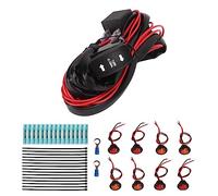 Xiuganpo Kit Interruttore a Bilanciere per Indicatori di Direzione UTV Adatto per, Kit di Illuminazione Legale Stradale ATV, Installazione Semplice per gli Appassionati di Sicurezza Stradale