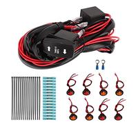 Xiuganpo Kit Interruttore a Bilanciere per Indicatori di Direzione UTV Adatto per, Kit di Illuminazione Legale Stradale ATV, Installazione Semplice per gli Appassionati di Sicurezza Stradale