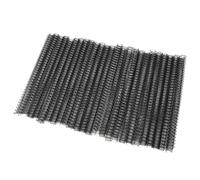 Xiuganpo La Colonna Vertebrale della Doppia Rilegatura del Filo di Macinazione, 60 Lamiera in Lamiera Iron 3: 1 Lango di Legame Pitch Colonna Vertebrale 34 Rivestimento in Nylon Loop per il File