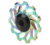 Xiuganpo La Ruota con Cuscinetto in Ceramica Gira Senza Problemi per Un Avvolgimento Stabile, Rullo Guida Puleggia Posteriore in Lega di Alluminio Lavorato a CNC - Compatibile con Sistemi di