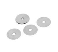 Xiuganpo Lame Rotanti in Acciaio Legato 10 Pezzi 45 Mm per Tagliare Vari Materiali, Strumento Durevole per Artigiani e Fogne