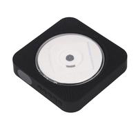 Xiuganpo Lettore CD Bluetooth, Lettore CD Portatile con Telecomando e Altoparlanti HiFi per la Casa, Supporta R RW MP3 WMA, con Funzione di Ripetizione A B e Ingresso AUX (BLACK)