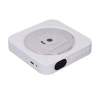 Xiuganpo Lettore CD Bluetooth, Lettore CD Portatile con Telecomando e Altoparlanti HiFi per la Casa, Supporta R RW MP3 WMA, con Funzione di Ripetizione A B e Ingresso AUX (WHITE)