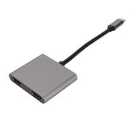 Xiuganpo L'hub di Interfaccia Multimediale da USB C a HD Supporta la Risoluzione 4K, Nessun Ritardo - per Mate30 Pro, Chromebook - Costruzione in Lega di Alluminio